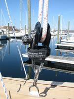 equip halyard block